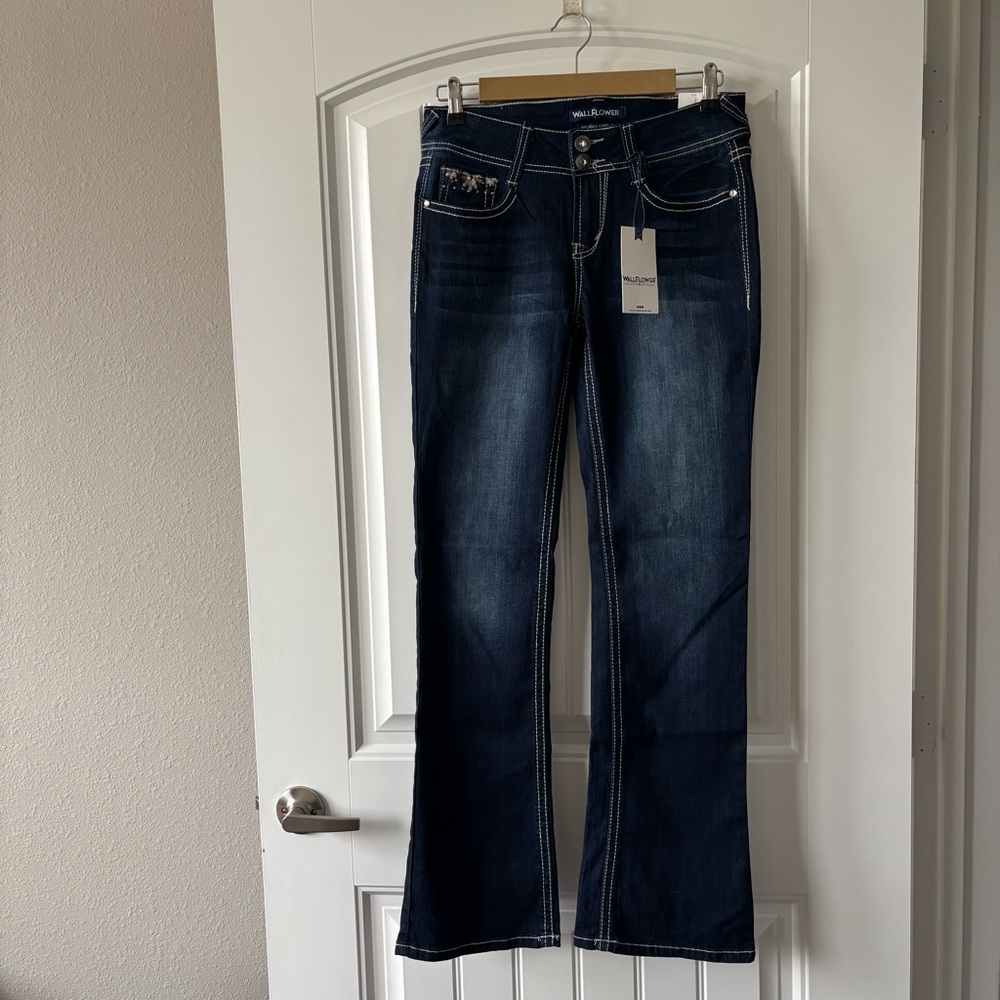 Wallflower Dark Blue Women's Jeans
